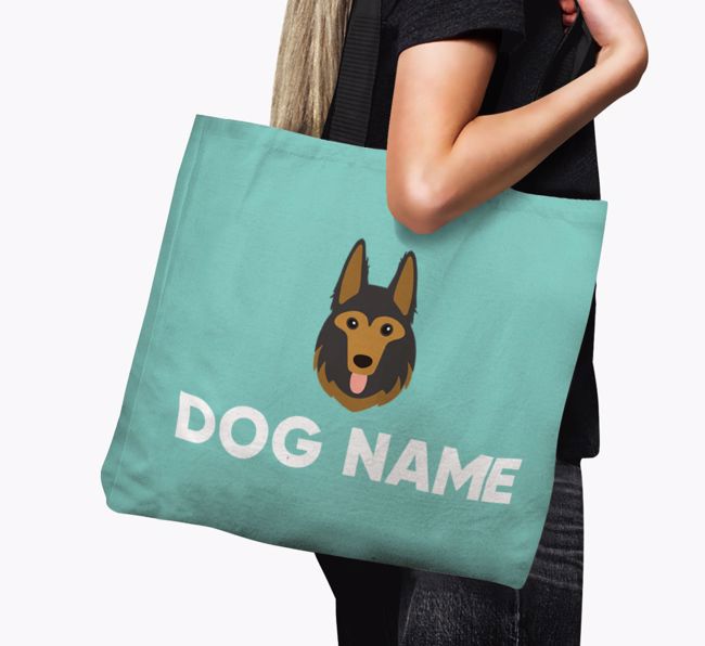 Personalized {dogsName} Icon Canvas Bag